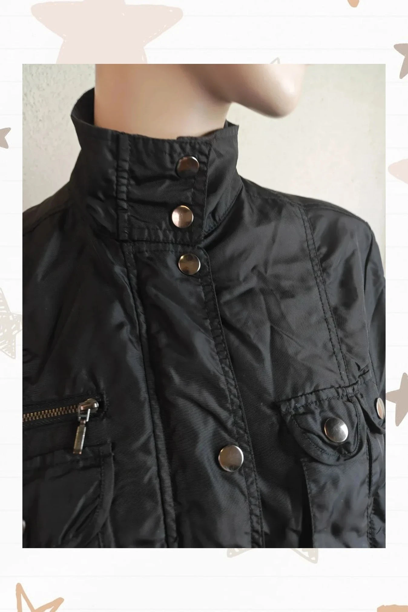 Lichte Gerry Denim-jas - M slank – photo 3
